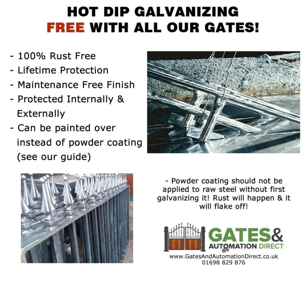 Tall Metal Side Gate 007 - Gates & Automation Direct