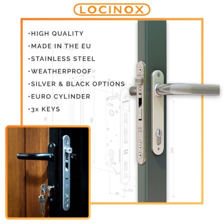 composite gate lock locinox fifty lock