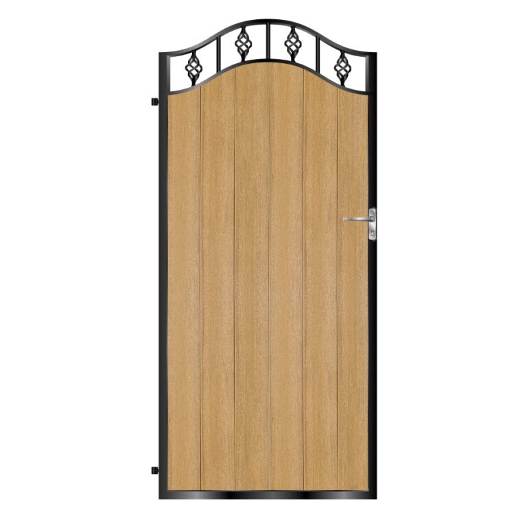 Campbell Tall Composite Side Gate - Gates & Automation Direct