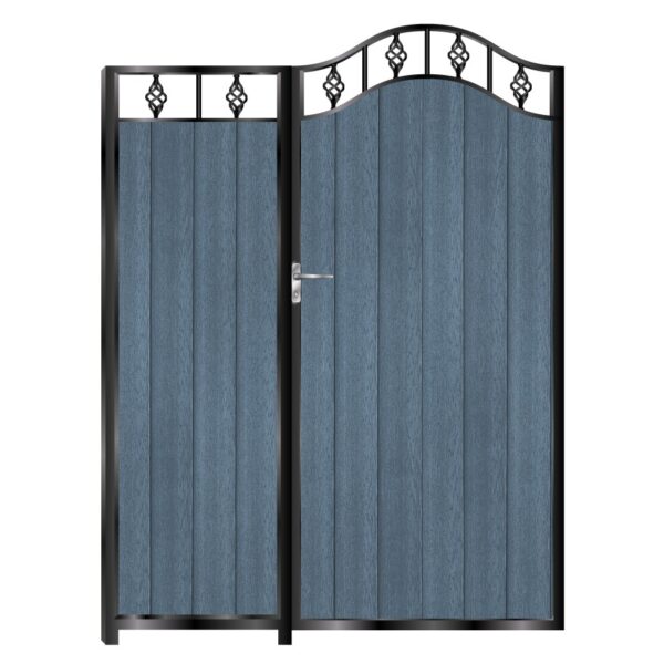 Campbell Tall Composite Side Gates & Fixed Panel - 7016 Anthracite Grey_c