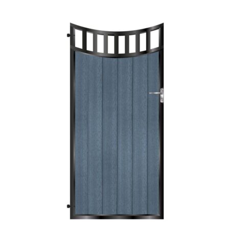 Johnson Tall Composite Side Gate - 7016 Anthracite Grey_c