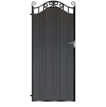 MacLaren Tall Composite Side Gate - Black_c