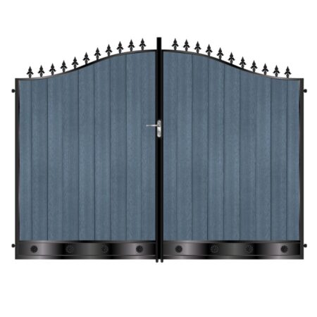 Richardson Tall Composite Driveway Gate - 7016 Anthracite Grey_c