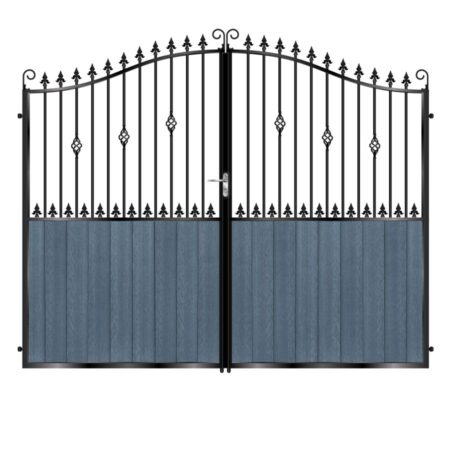 Walker Tall Composite Driveway Gate - 7016 Anthracite Grey_c