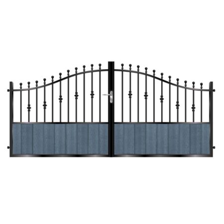 Wallace Short Composite Driveway Gate - 7016 Anthracite Grey_c