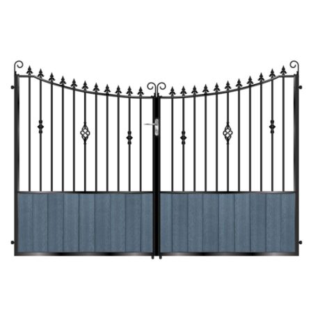 Williams Tall Composite Driveway Gate - 7016 Anthracite Grey_c