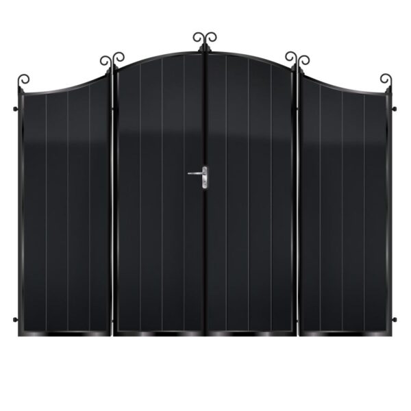 Donaldson Aluminium Bi Fold Gate - Black_c