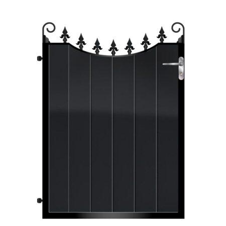 Lamont Aluminium Garden Gate - Black_c