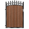 MacGregor Composite Garden Gate - Mahogany - Dark Brown-01_c
