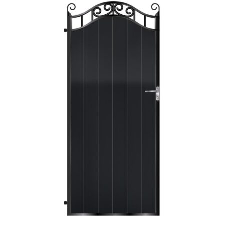 MacLaren Tall Aluminium Side Gate - Black_c