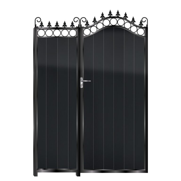 MacMillan Tall Aluminium Side Gate With Panel - Gates & Automation Direct