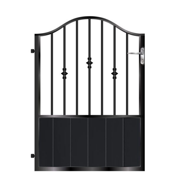 Murray Aluminium Garden Gate - Black_c
