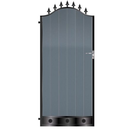 Richardson Tall Aluminium Side Gate - 7016 Anthracite Grey_c