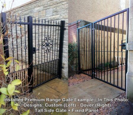 tall side gates + fixed panel PMR examples C