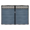 SCREEN Murchie Tall Composite Driveway Gate - 7016 Anthracite Grey_c screen