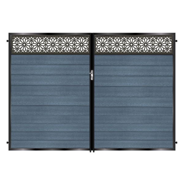 SCREEN Murchie Tall Composite Driveway Gate - 7016 Anthracite Grey_c screen