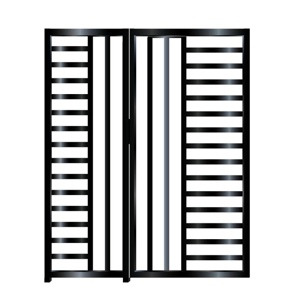 Vector-Tall-Side-Panel_c modern metal gates
