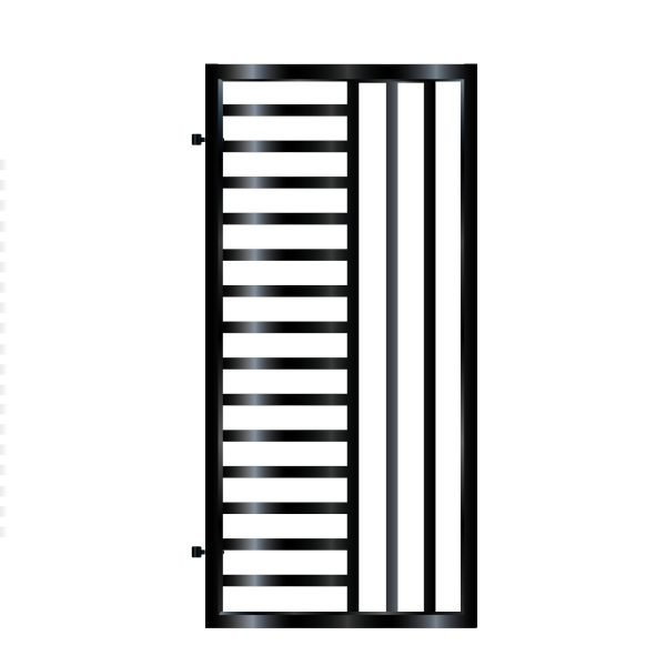 Vector-Tall-Side_c modern metal gates