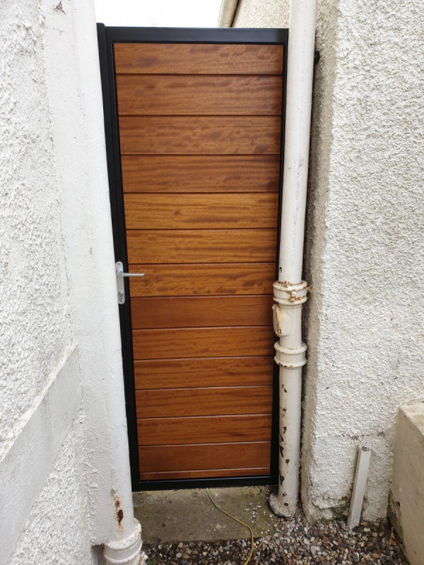 Metal Framed Timber Side Gates